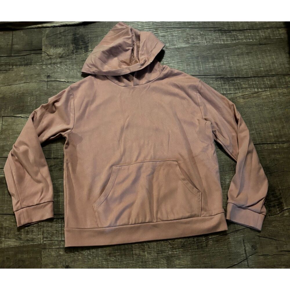 Girls Cat‎ & Jack Hoodie Sweatshirt Pink Size L 10/12 Long Sleeve Pullover